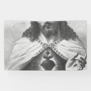 Sacred Heart Of Jesus Banner