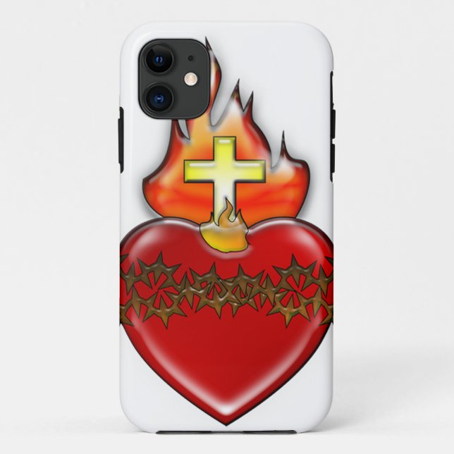 Sacred Heart of Jesus Case-Mate iPhone Case (Back)