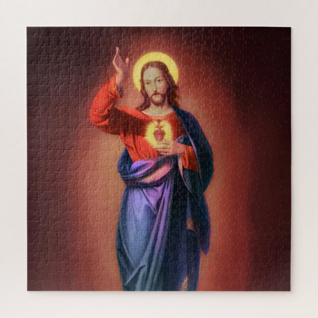 Sacred Heart of Jesus Christ Jigsaw Puzzle (Vertical)