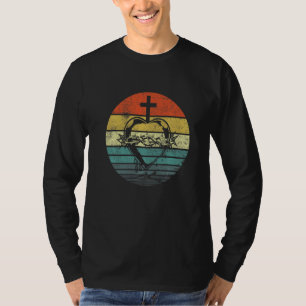 Sacred Heart Of Jesus Christ Religious Christian T-Shirt