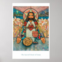 Sacred Heart of Jesus Classroom Poster