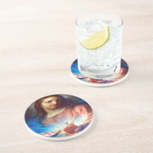 Sacred Heart of Jesus Coaster
