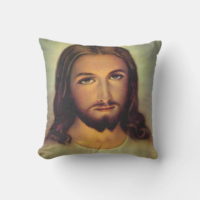 Sacred Heart of Jesus Cushion (Front)