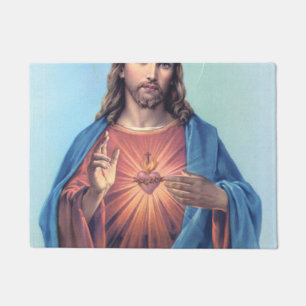 Sacred Heart Of Jesus Doormat