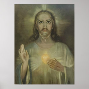 Sacred Heart of Jesus Enthronement Poster