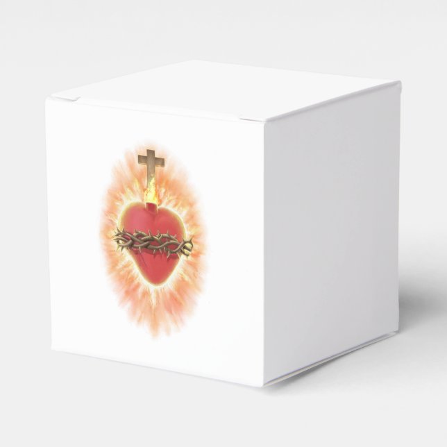 Sacred Heart of Jesus Favour Box (Front Side)