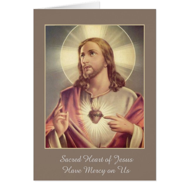 Sacred Heart of Jesus Heart with Thorns (Front)