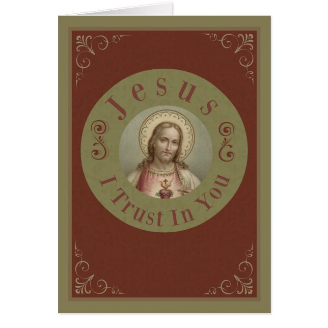 Sacred Heart of Jesus I Trust In You (Front)
