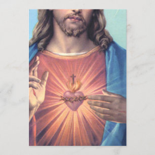 Sacred Heart Of Jesus Invitation