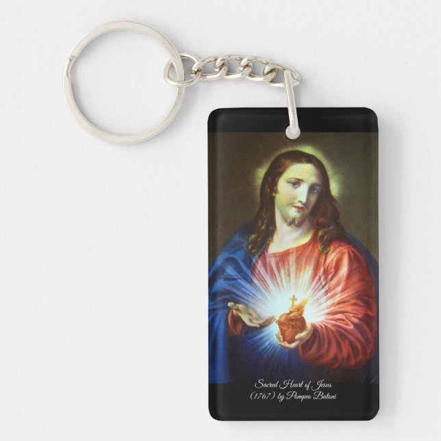 Sacred Heart of Jesus Key Ring (Front)