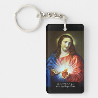 Sacred Heart of Jesus Key Ring