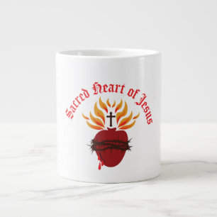 Sacred Heart of Jesus Large Coffee Mug