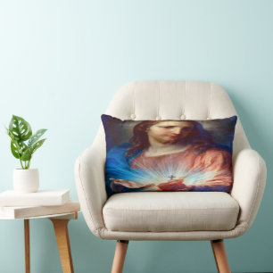 Sacred Heart of Jesus Lumbar Cushion