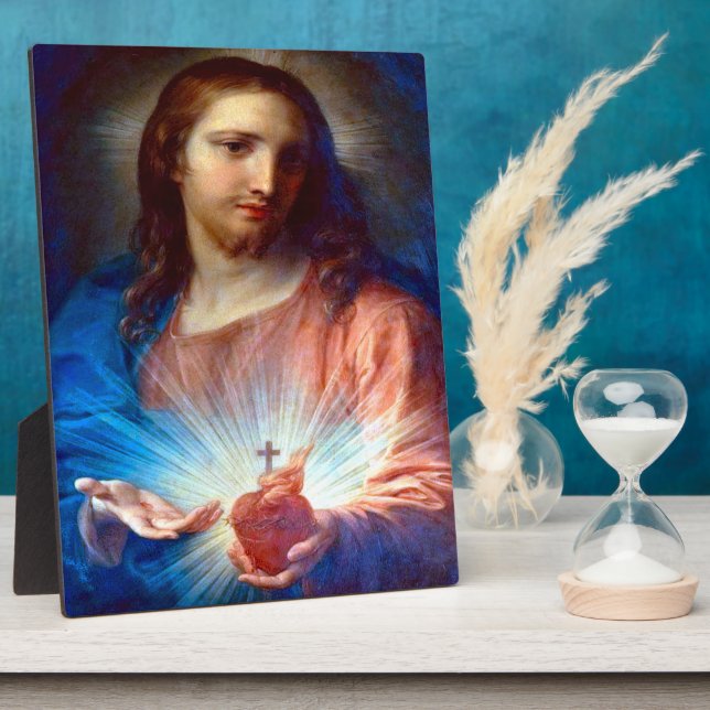Sacred Heart of Jesus Plaque (Side)
