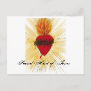 Sacred Heart of Jesus - post card