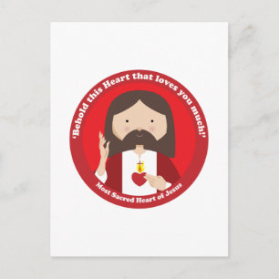 Sacred Heart of Jesus Postcard