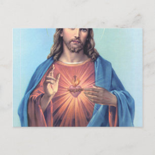 Sacred Heart Of Jesus Postcard