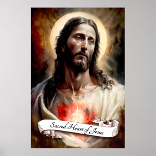 Sacred Heart of Jesus Poster