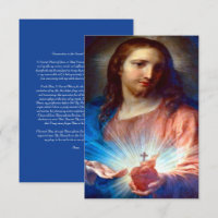 Sacred Heart of Jesus with Consecration Prayer