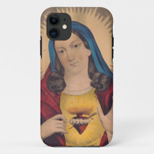 Sacred Heart of Mary iPhone 11 Case