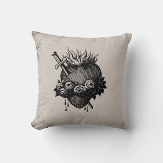 Sacred Heart Of Mary Cushion