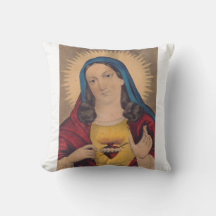 Sacred Heart of Mary Cushion