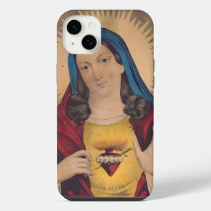 Sacred Heart of Mary iPhone 14 Plus Case