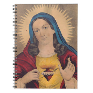 Sacred Heart of Mary Notebook