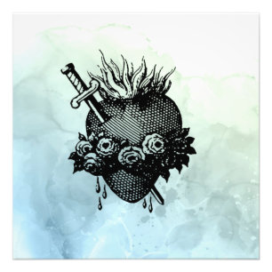 Sacred Heart Of Mary Photo Print