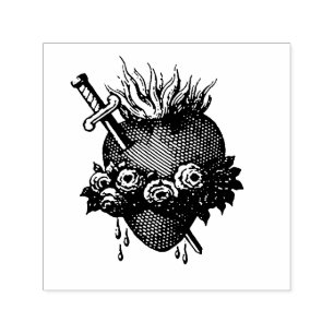 Sacred Heart of Mary Self-inking Stamp