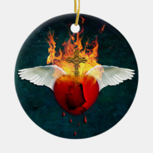 Sacred Heart Ornament