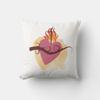 Sacred Heart Pillow by Catholic Everyday