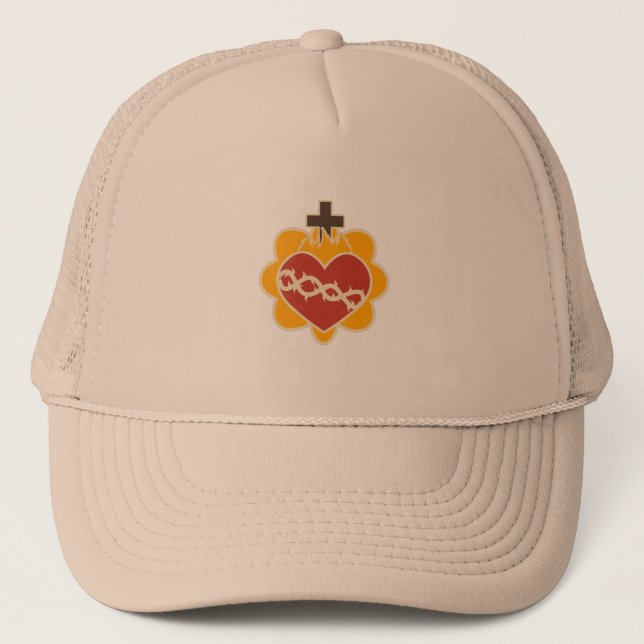 Sacred Heart Trucker Hat (Front)