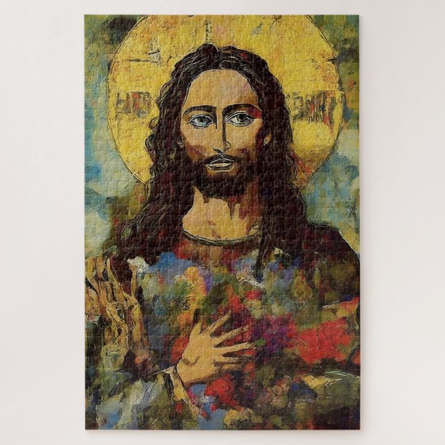 Sacred Hoops Art Puzzle (Vertical)