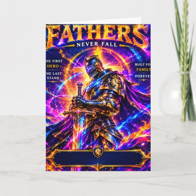 Sacred Knight Father Card (Front)