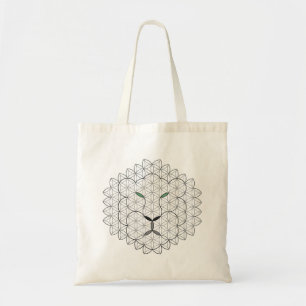 Sacred Lion, B051BW. Tote Bag