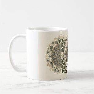 Sacred Mandala Art Ceramic Mug - Spiritual Meditat