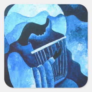 Sacred melody 2012 square sticker