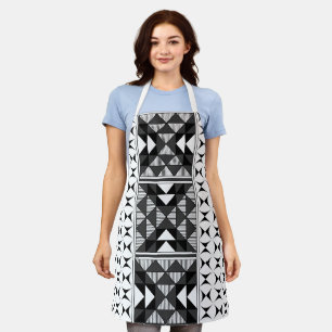 Sacred Mountains in Charcoal Apron