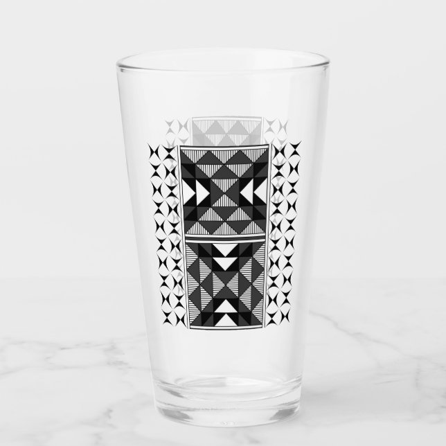 Sacred Mountains in Charcoal Glass (Front)