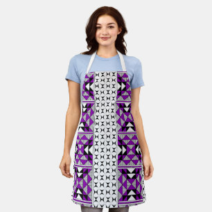 Sacred Mountains in Purple Apron