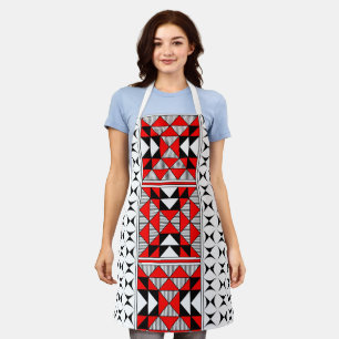 Sacred Mountains in Red Apron