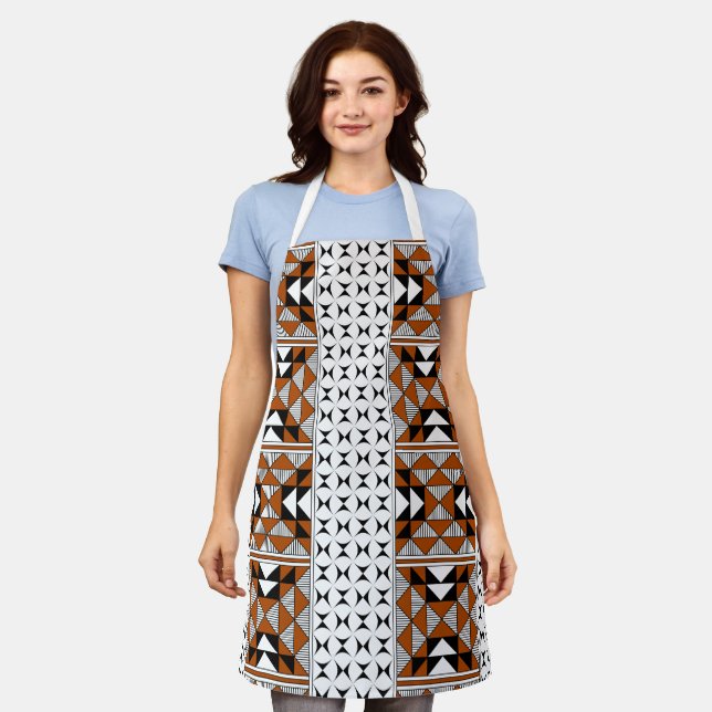 Sacred Mountains in Rust Apron (Worn)