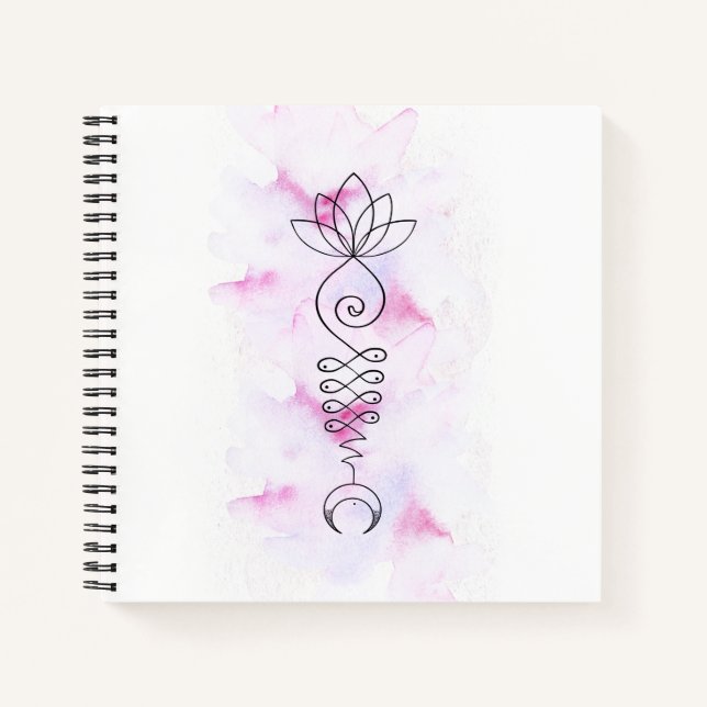 *~* Sacred Path To Enlightenment Nirvana Notebook (Front)