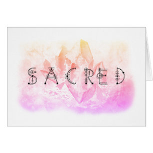 *~* SACRED Pink  Lavender Crystal
