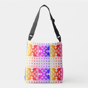 Sacred Rainbow Mountains Crossbody Bag