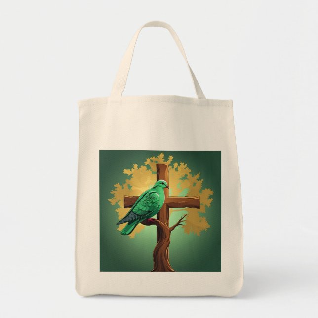 Sacred Ridge Blessing Tote Bag (Front)