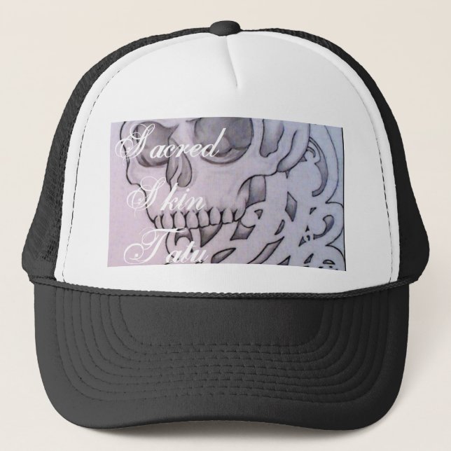 Sacred Skin Tatu Trucker Hat (Front)