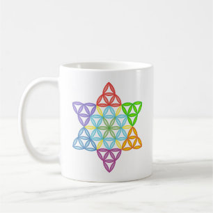 Sacred Star - Star Of Life, 02/3D-CF. Coffee Mug