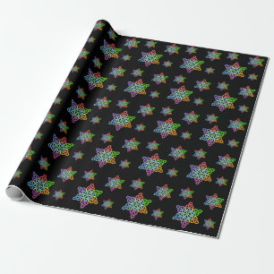 Sacred Star - Star Of Life, 02/3D-CF. Wrapping Paper
